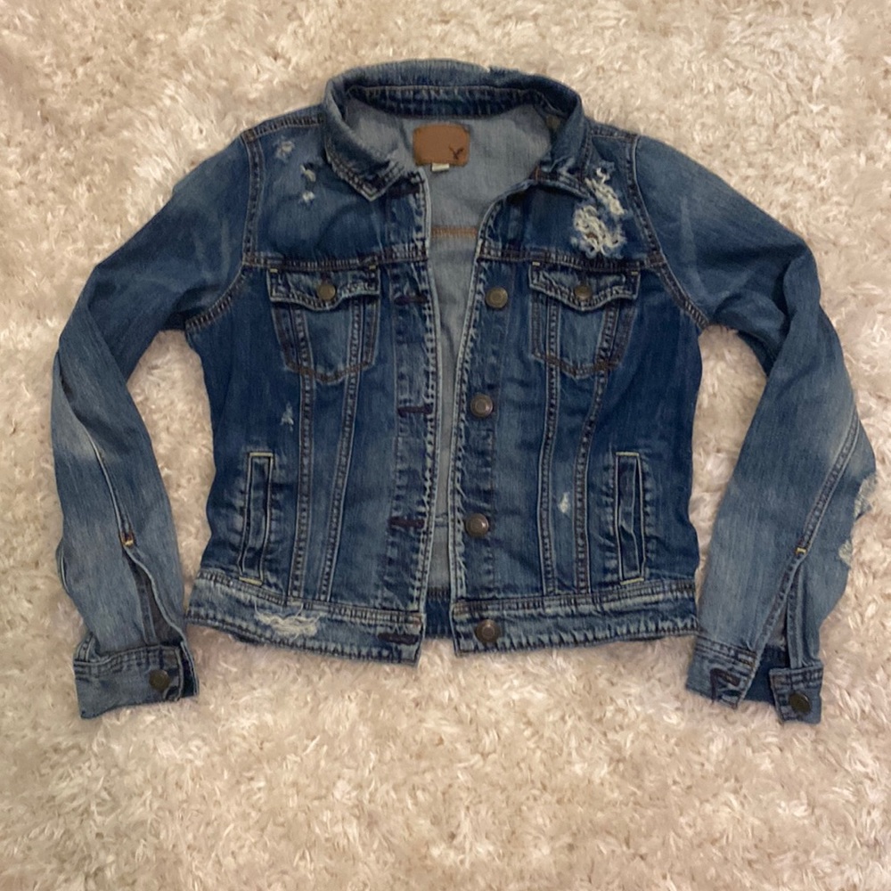 American eagle Jean jacket small